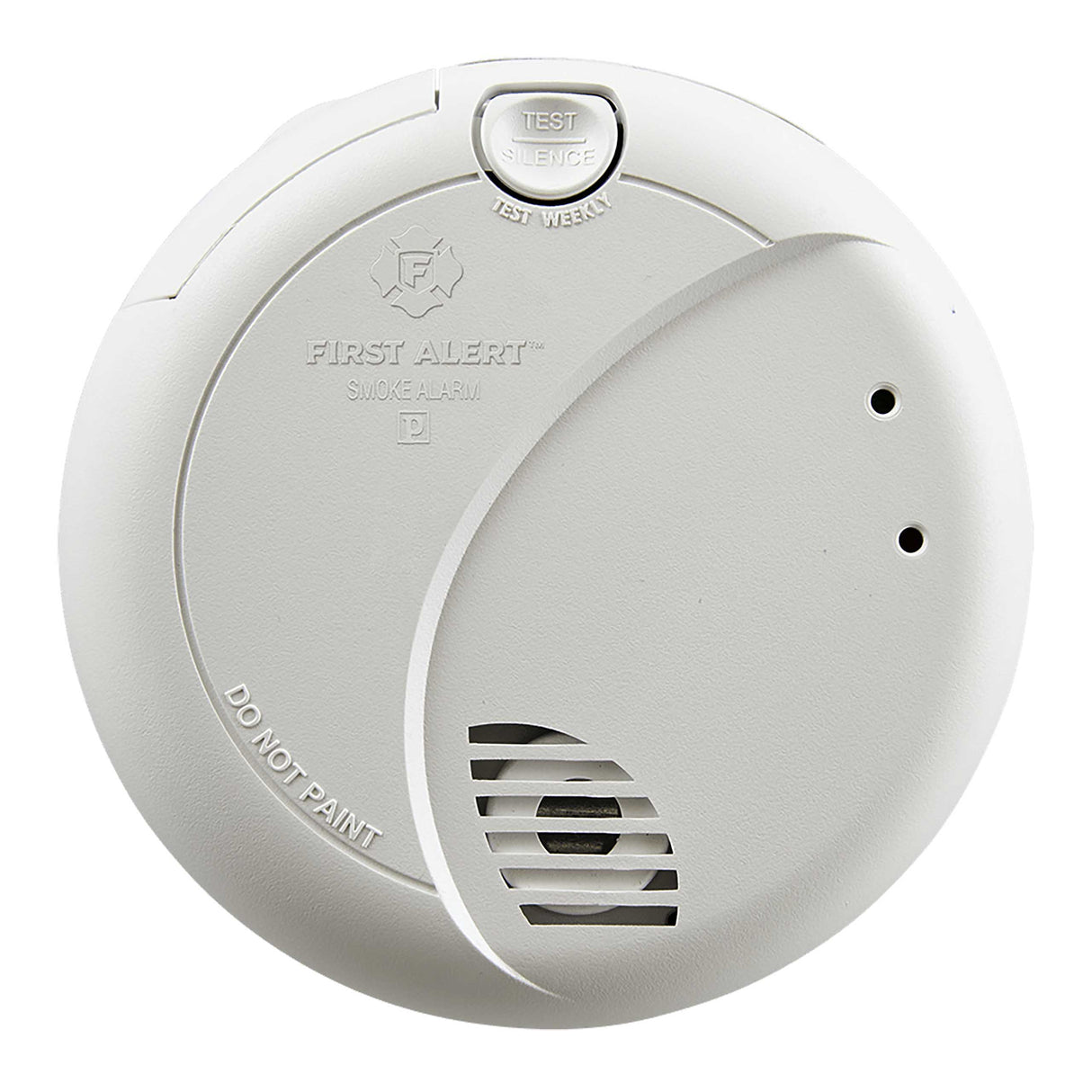 7010B Hardwired Photoelectric Smoke Alarm with Battery Backup - Front