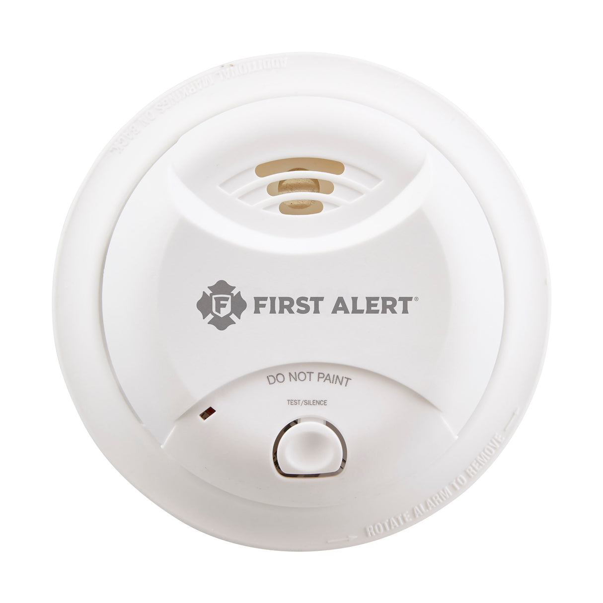 Front - Sealed Ionization Smoke Alarm with 10-Year Lithium Battery