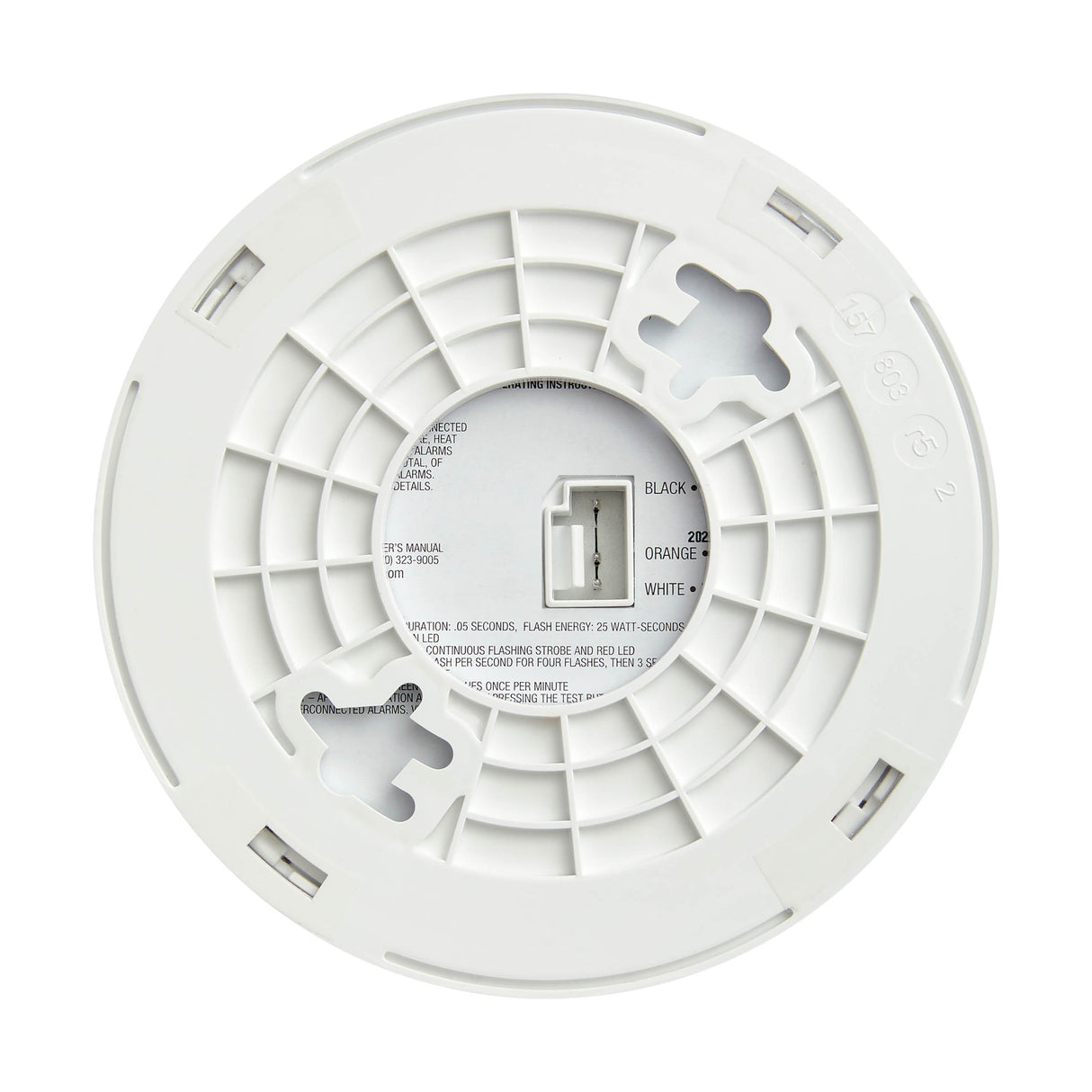 Hardwired signaling device with 177 candela strobe light
