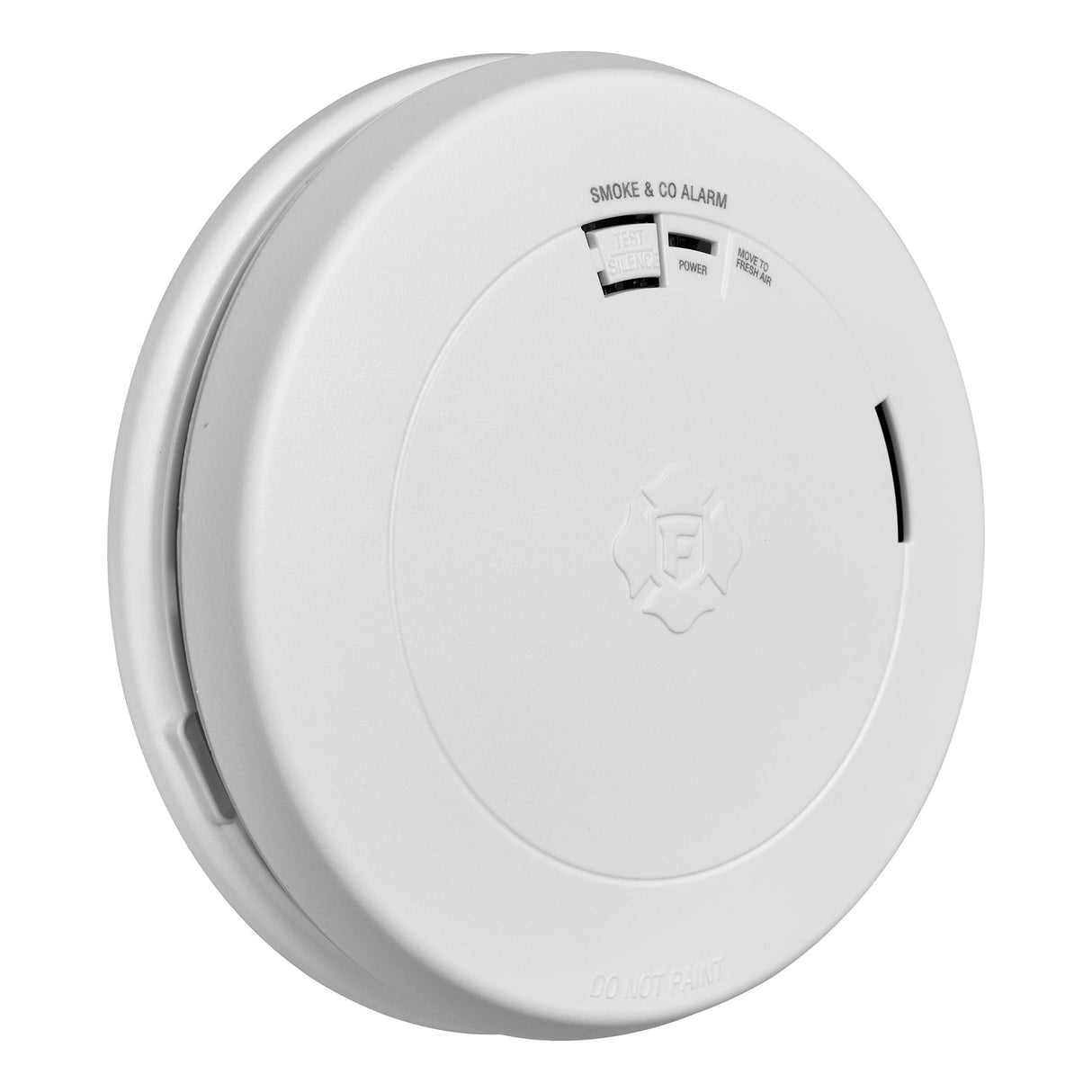 Battery-Operated 2-in-1 Smoke and CO Alarm with Slim Profile Design