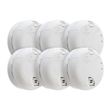 SkuImg;7010B6CP;7010B6CP_6pk_Angle_SmokeAlarms.jpg;7010B6CP Angle 6pk Hardwired Photoelectric Smoke Alarm with Battery Backup