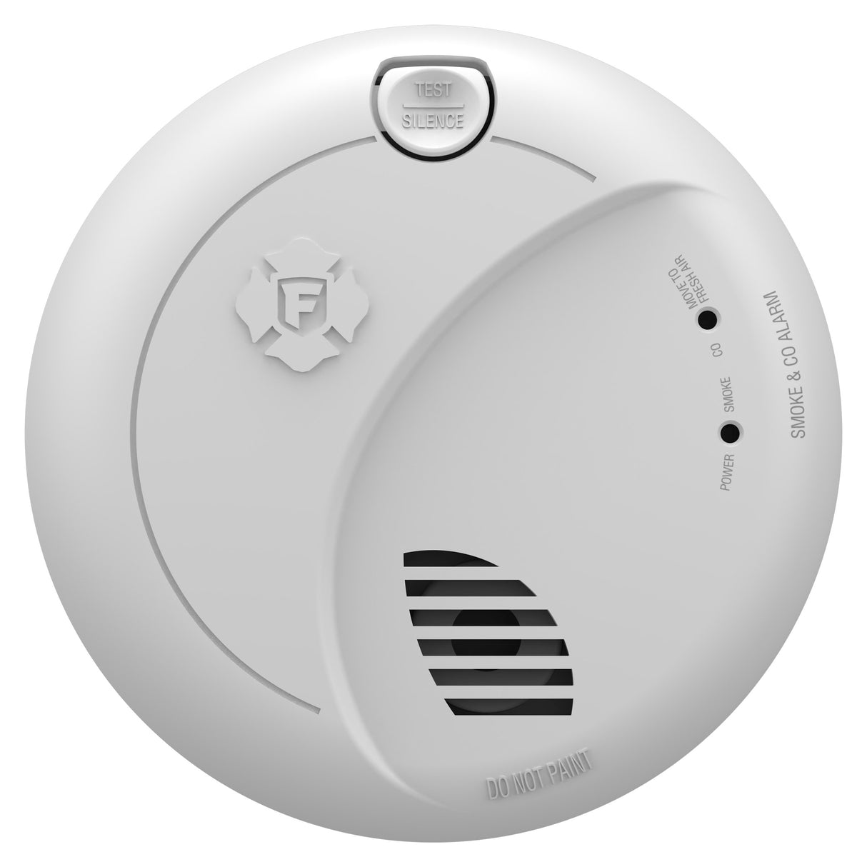 Hardwire Smoke and CO Alarm with 10-Year Battery Backup and Voice Alert