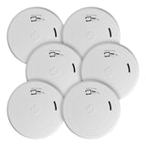 SkuImg;1046801;SMCO210_6Pack_c12-6.jpg;10-Year Battery 2-in-1 Smoke and CO Alarm with Slim Profile Design - 6 Pack